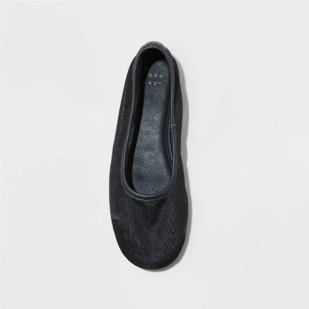 Mesh Ballet Flats with Memory Foam Insole